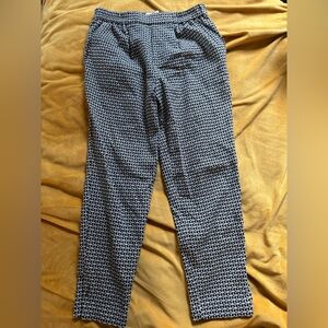 Black and white pants. Size 8. Stretchy. Anthropologie